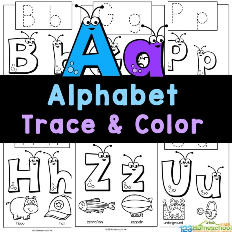 Alphabet For Preschool Printables
