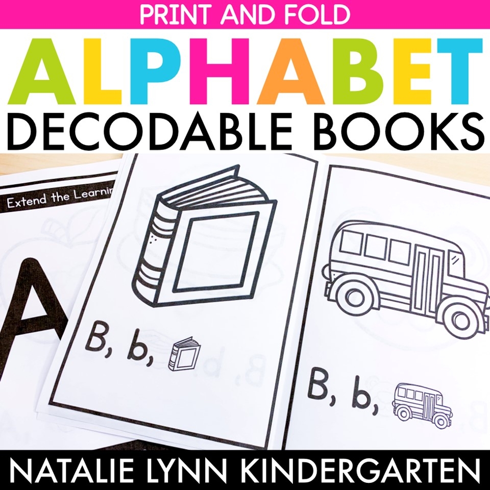 Printable Preschool Alphabet Book