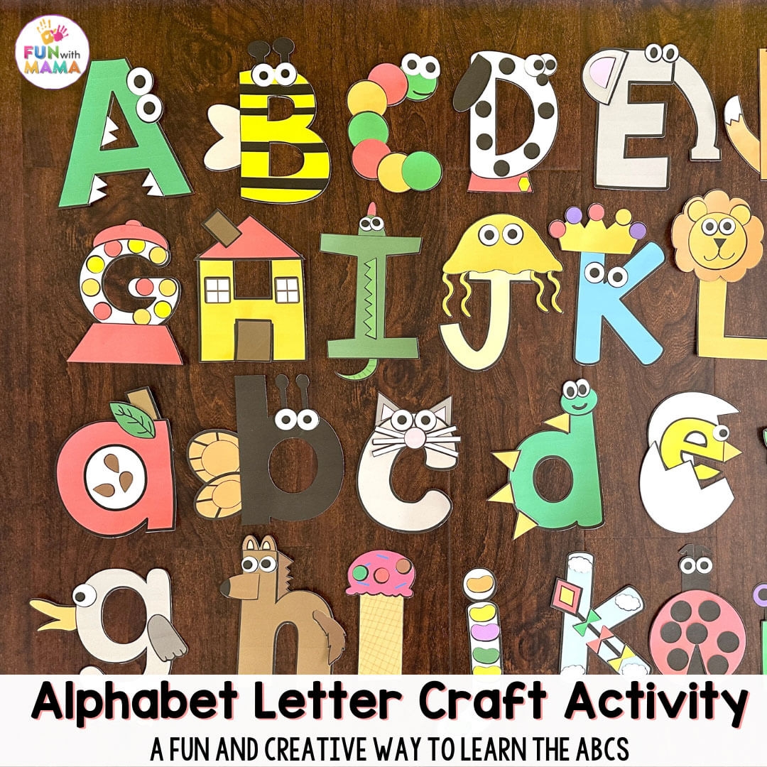 Alphabet Crafts Fun With Mama