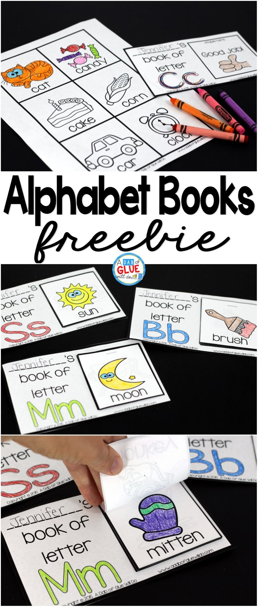Alphabet Book Printable Preschool