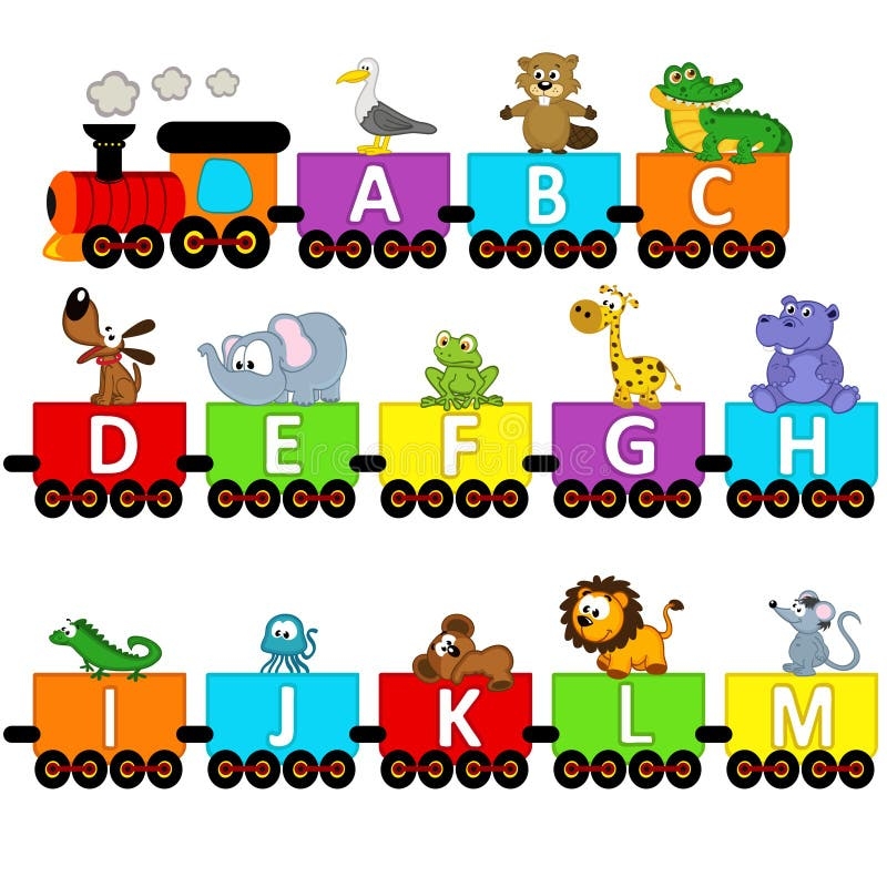 Alphabet Train Stock Illustrations 1 992 Alphabet Train Stock 