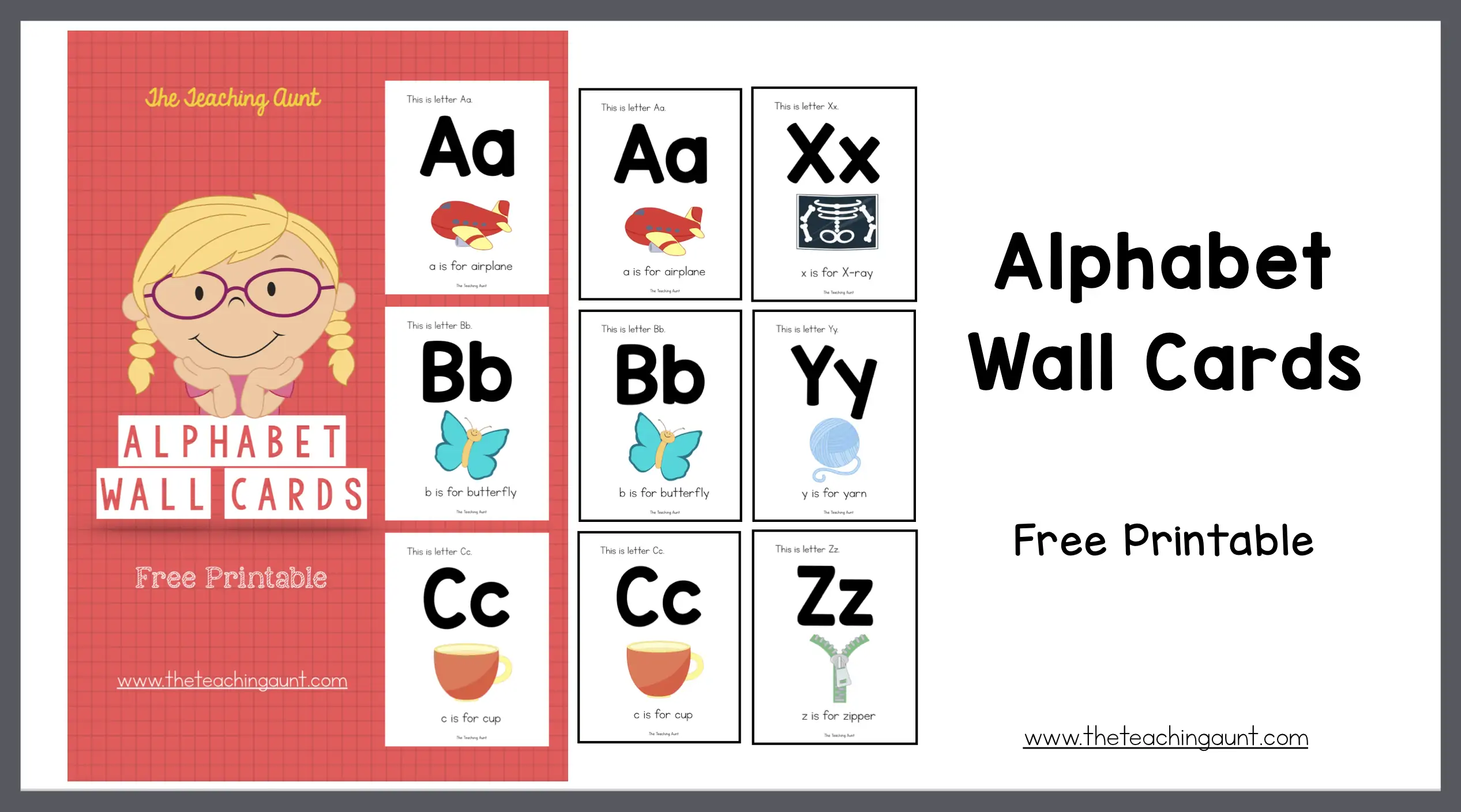 Wall Alphabet For Preschool Printables