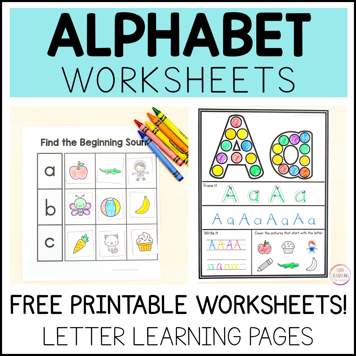 Free Preschool Worksheets Alphabet Printables