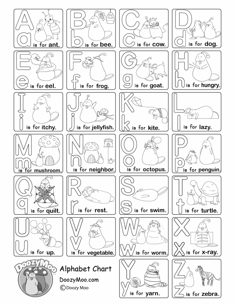 Free Printable Alphabet Templates Worksheets