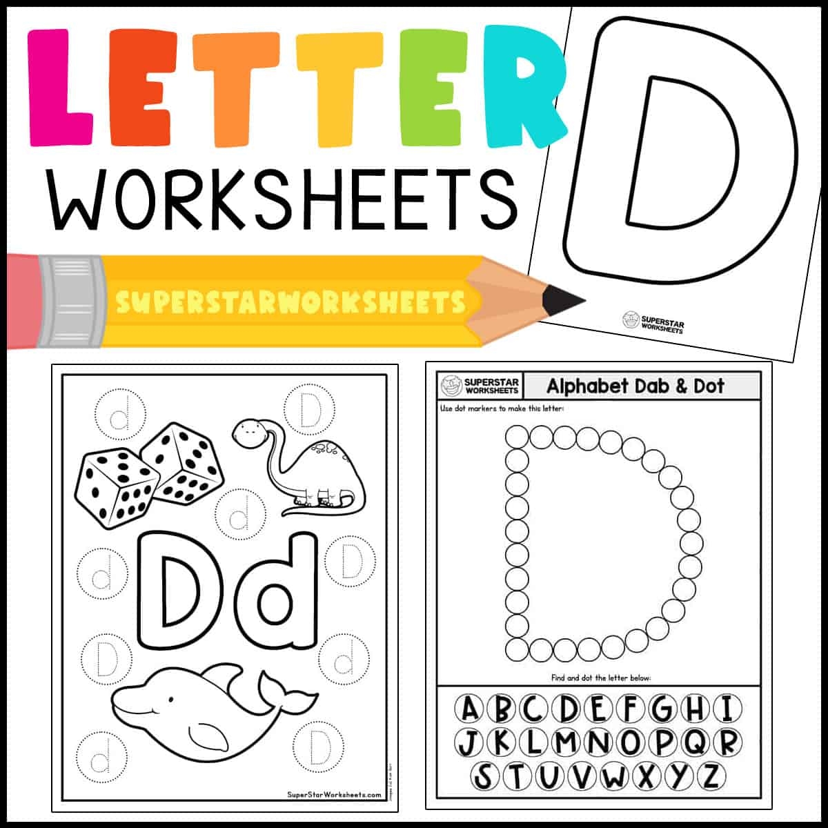Alphabet Worksheets Superstar Worksheets