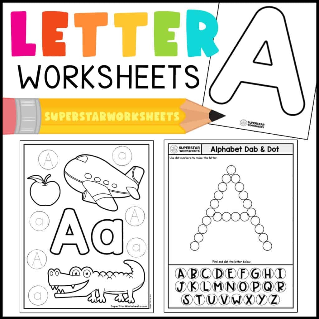 Alphabet Worksheets Superstar Worksheets