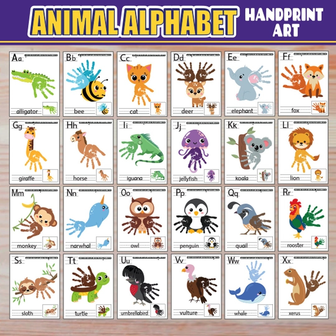 Printable Preschool Alphabet Animal Stories