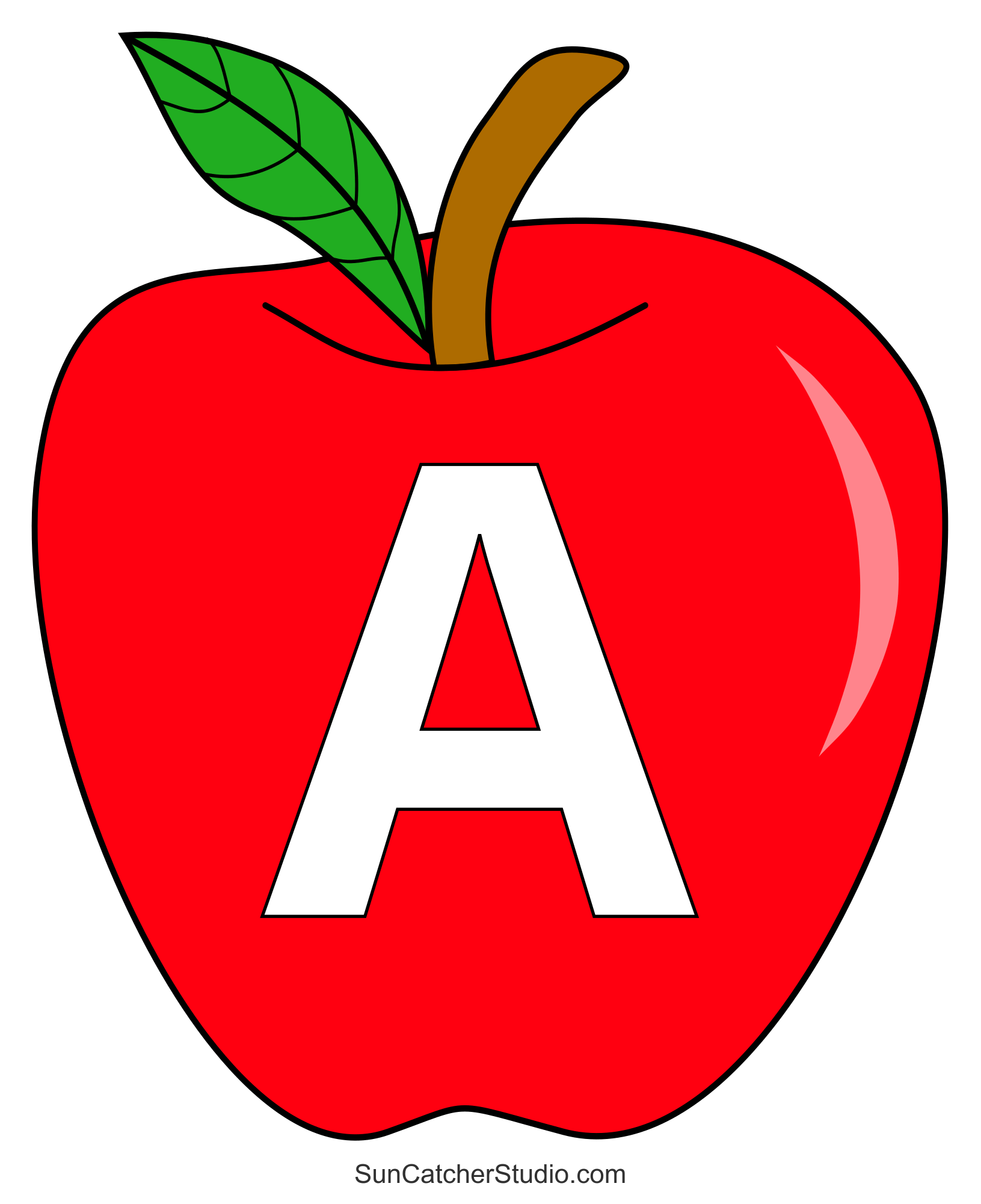Preschool Printable Apples Alphabet Letters Preschool Printable Apples Alphabet Letters