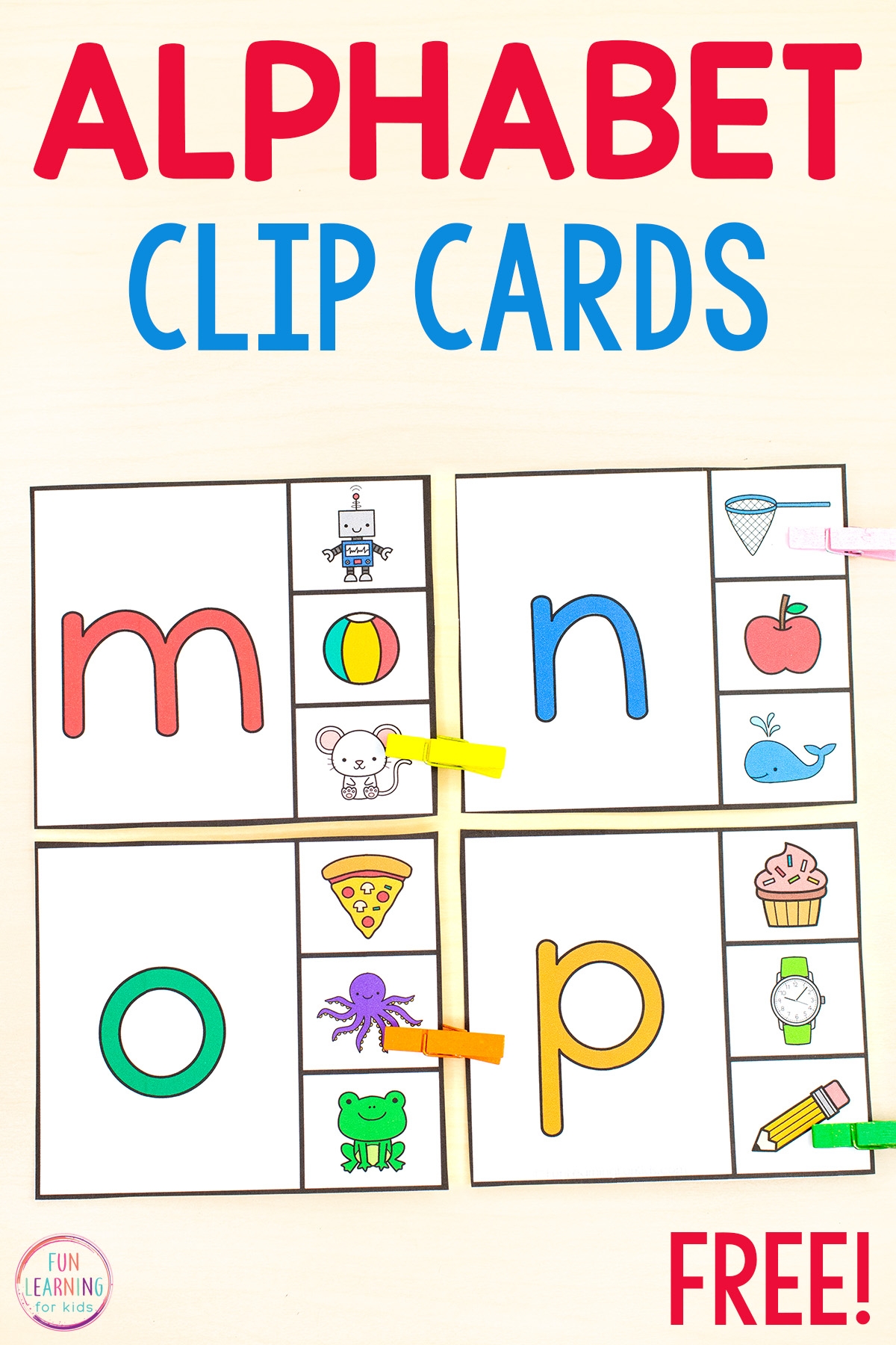 Printable Alphabet Cards For Preschool
