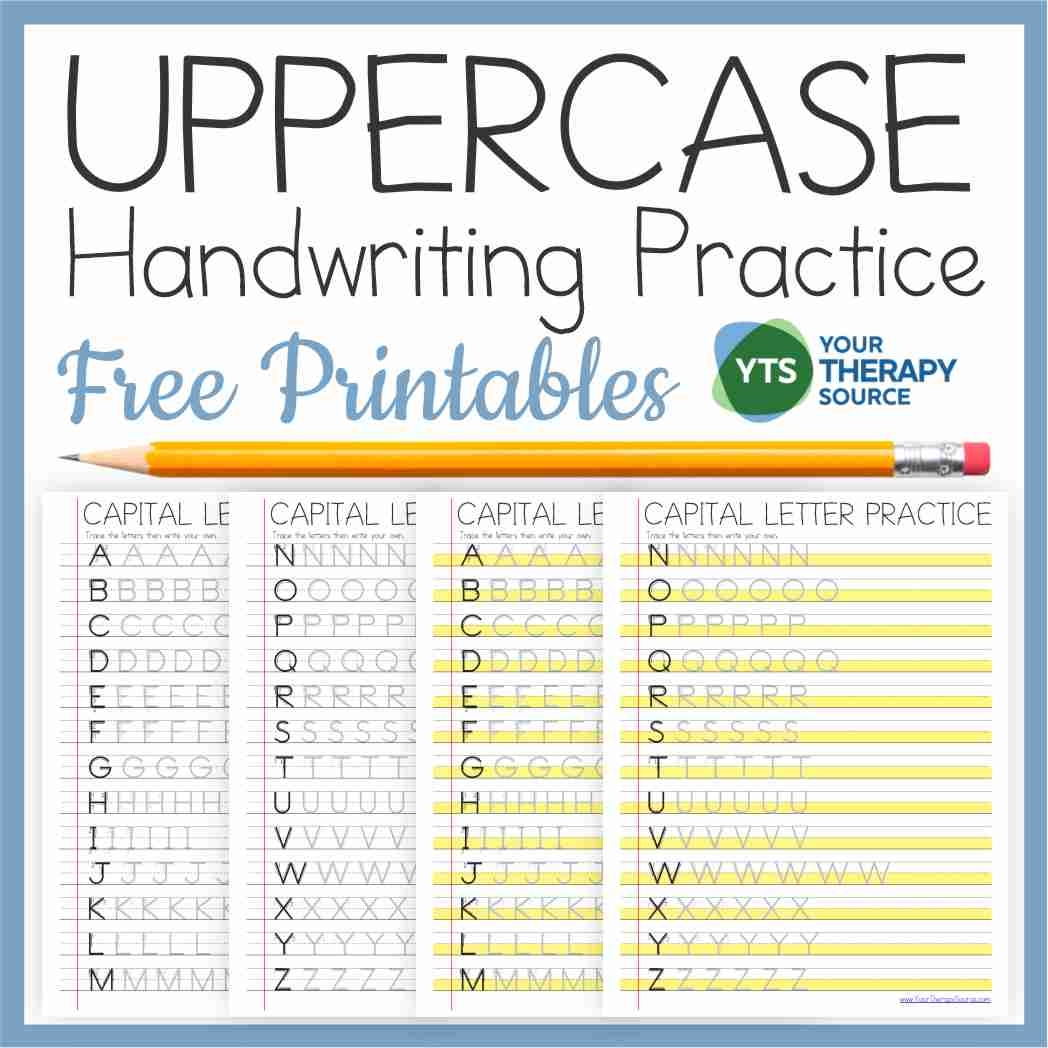 Free Printable Uppercase Alphabet Worksheets Free Printable Uppercase Alphabet Worksheets