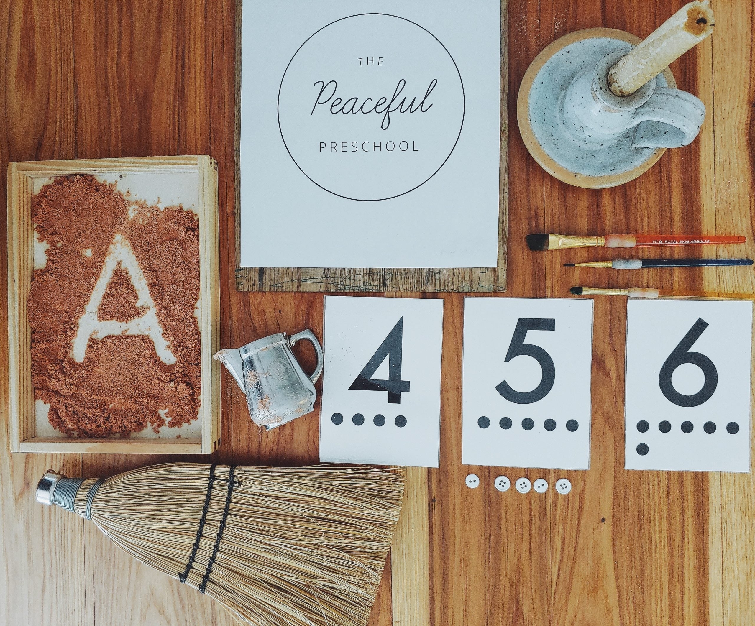 Peaceful Preschool Alphabet Printables