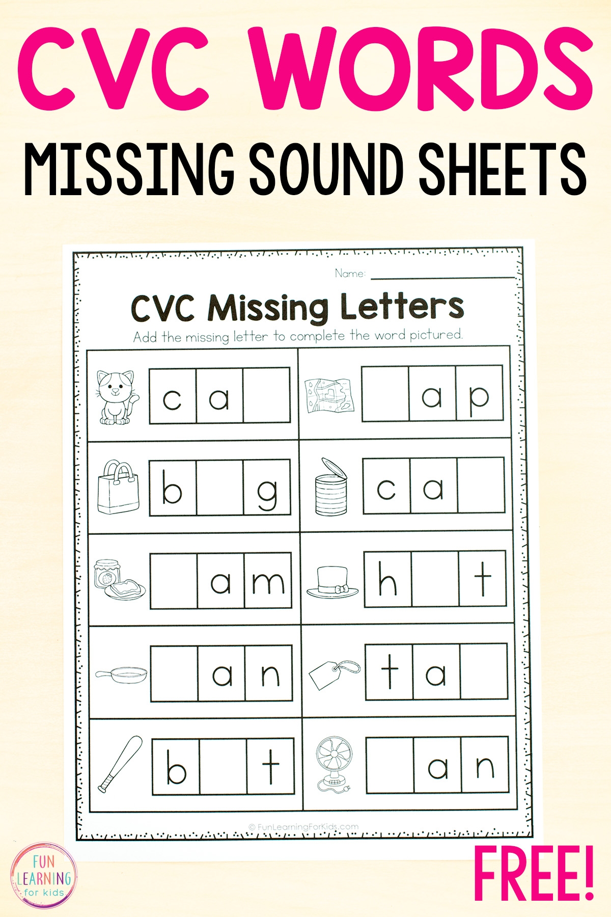 Free Printable Missing Alphabet Letter Worksheets