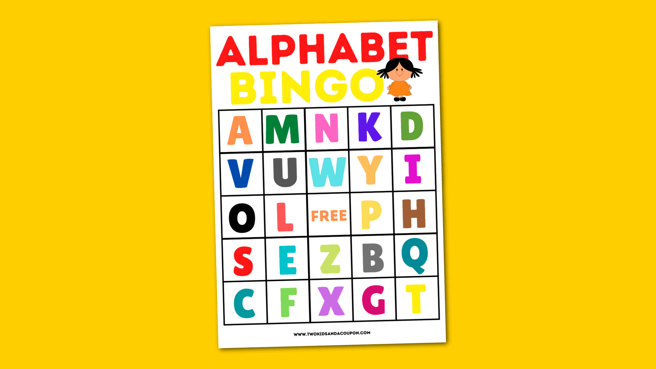 Preschool Free Printable Alphabet Bingo Preschool