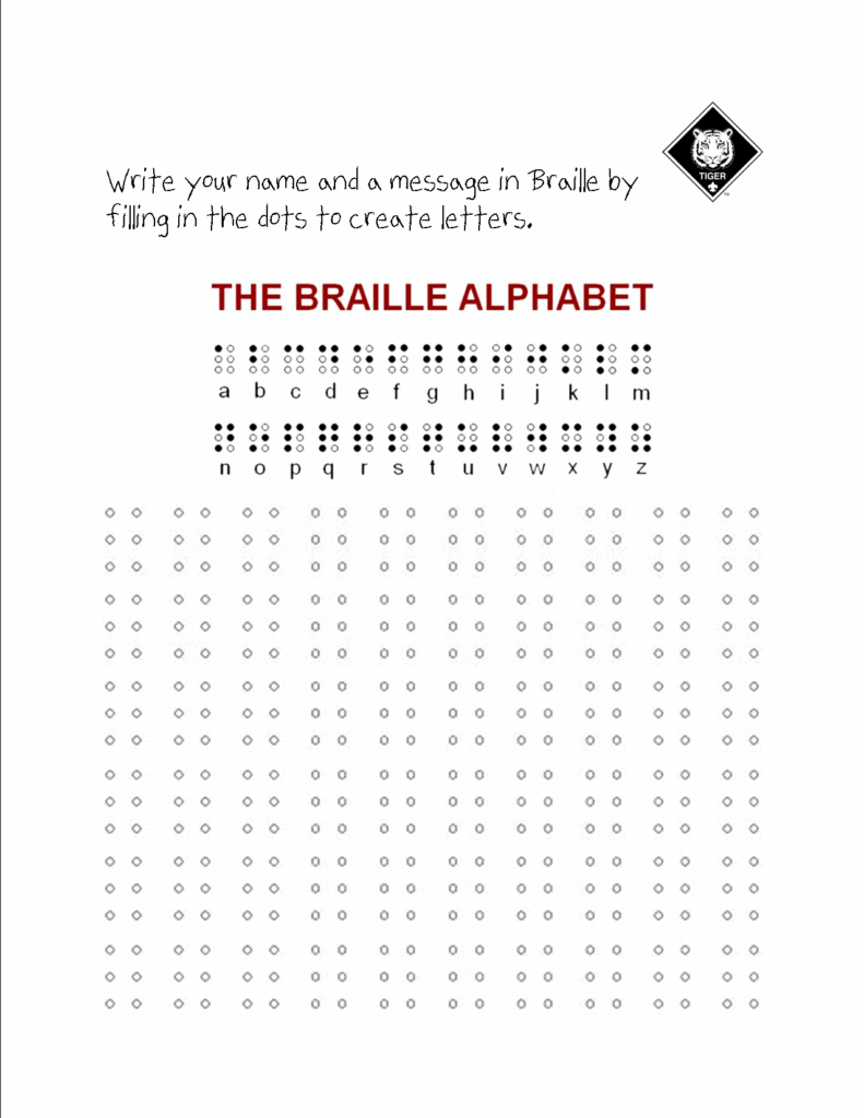Free Braille Worksheet Download Free Braille Worksheet Png Images Free Worksheets On Clipart Library