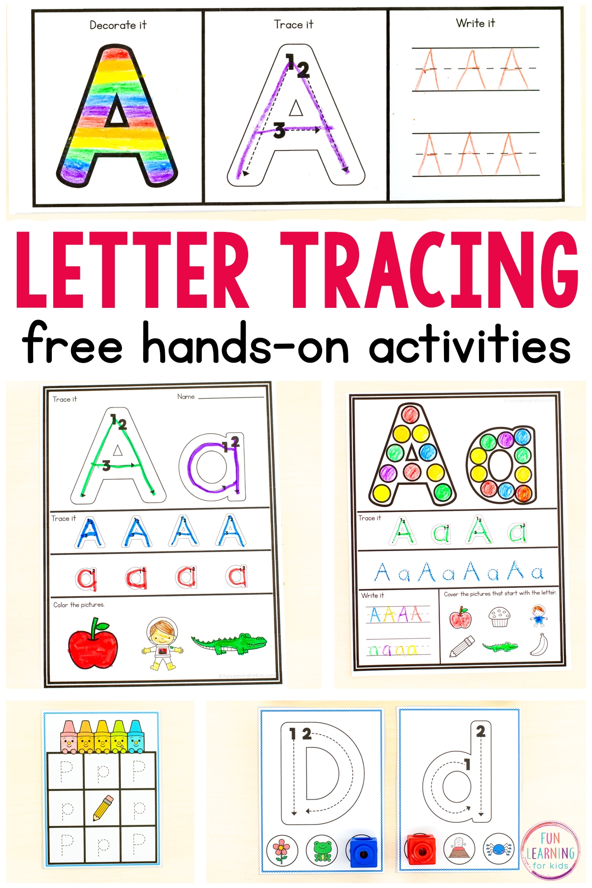 Printable Trace Alphabet Sheets For Preschoolers