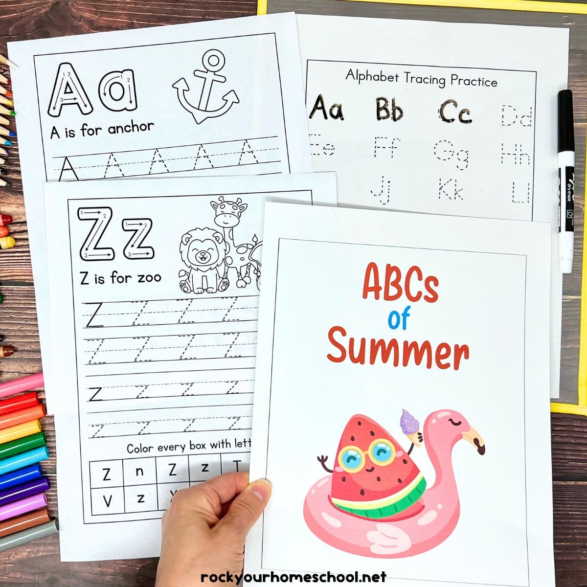 Free Printable Handwriting Alphabet Worksheets