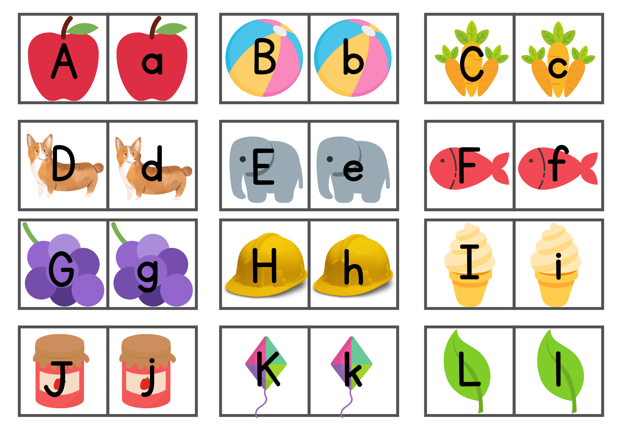 Printable Alphabet Games For Preschoolers