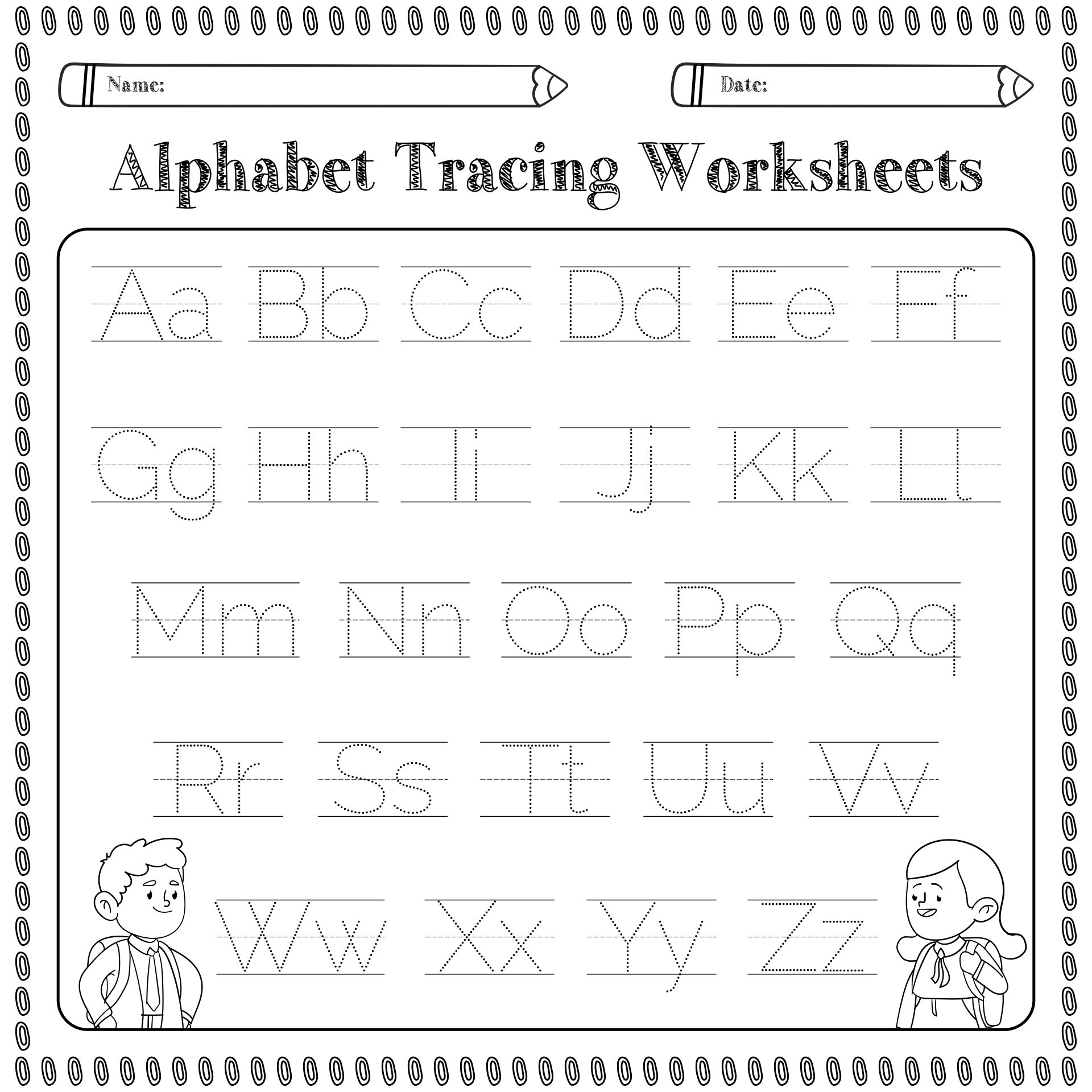 Printable Alphabet Preschool
