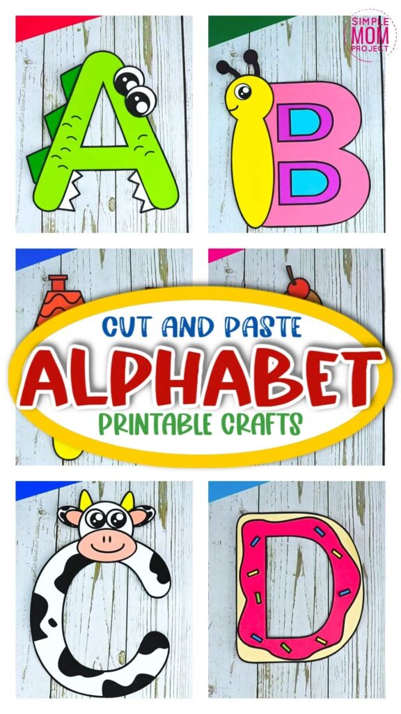 Alphabet Crafts For Preschoolers Printable
