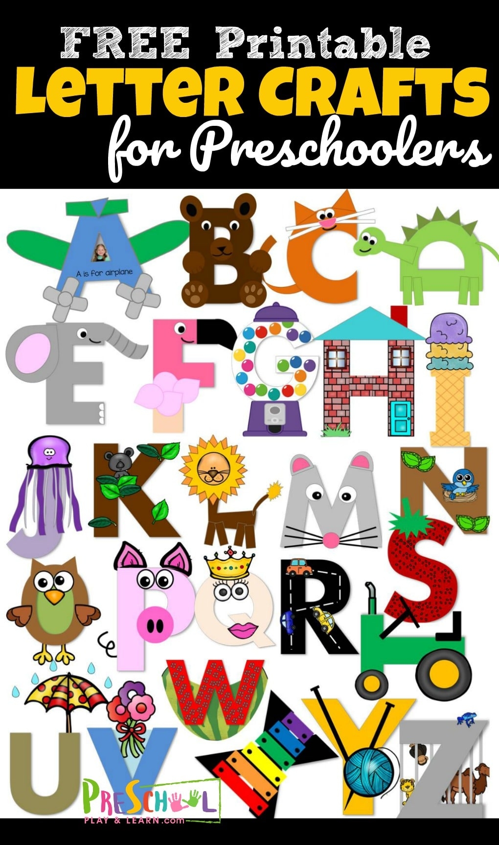 Printable Alphabets Preschool