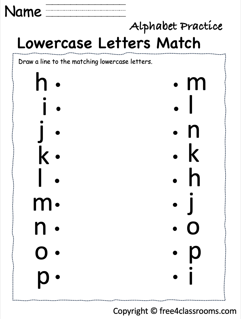 Free Uppercase Letter Practice Free Worksheets Free4Classrooms