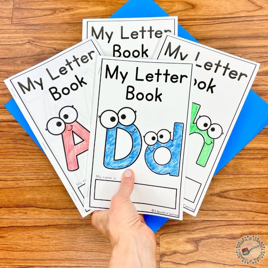 Fun Alphabet Practice Books A Spoonful Of Learning