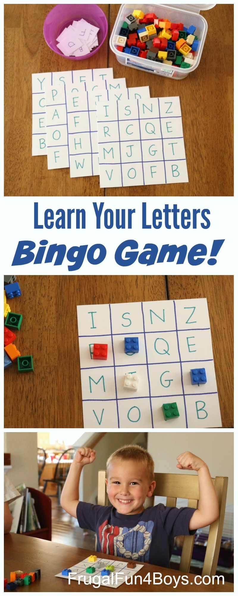 Preschool Alphabet Bingo Printable