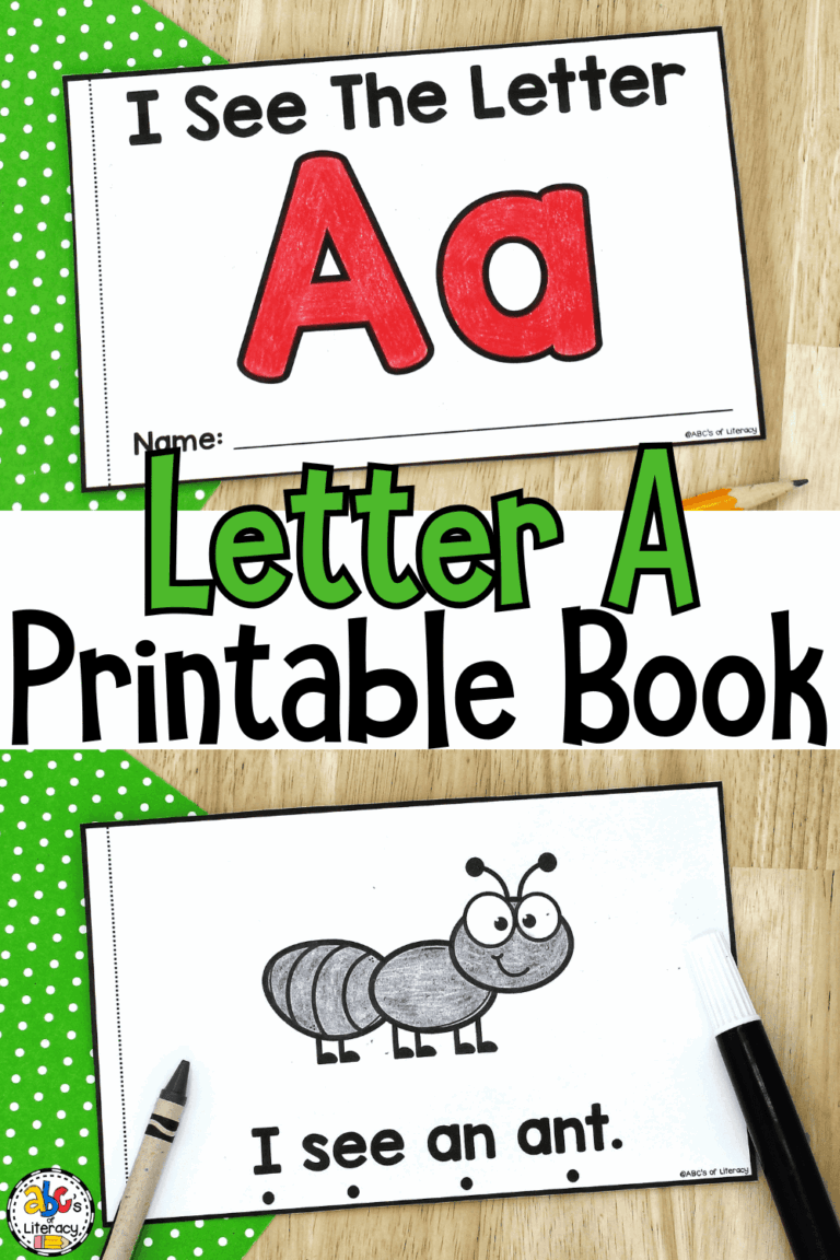 Letter A Book