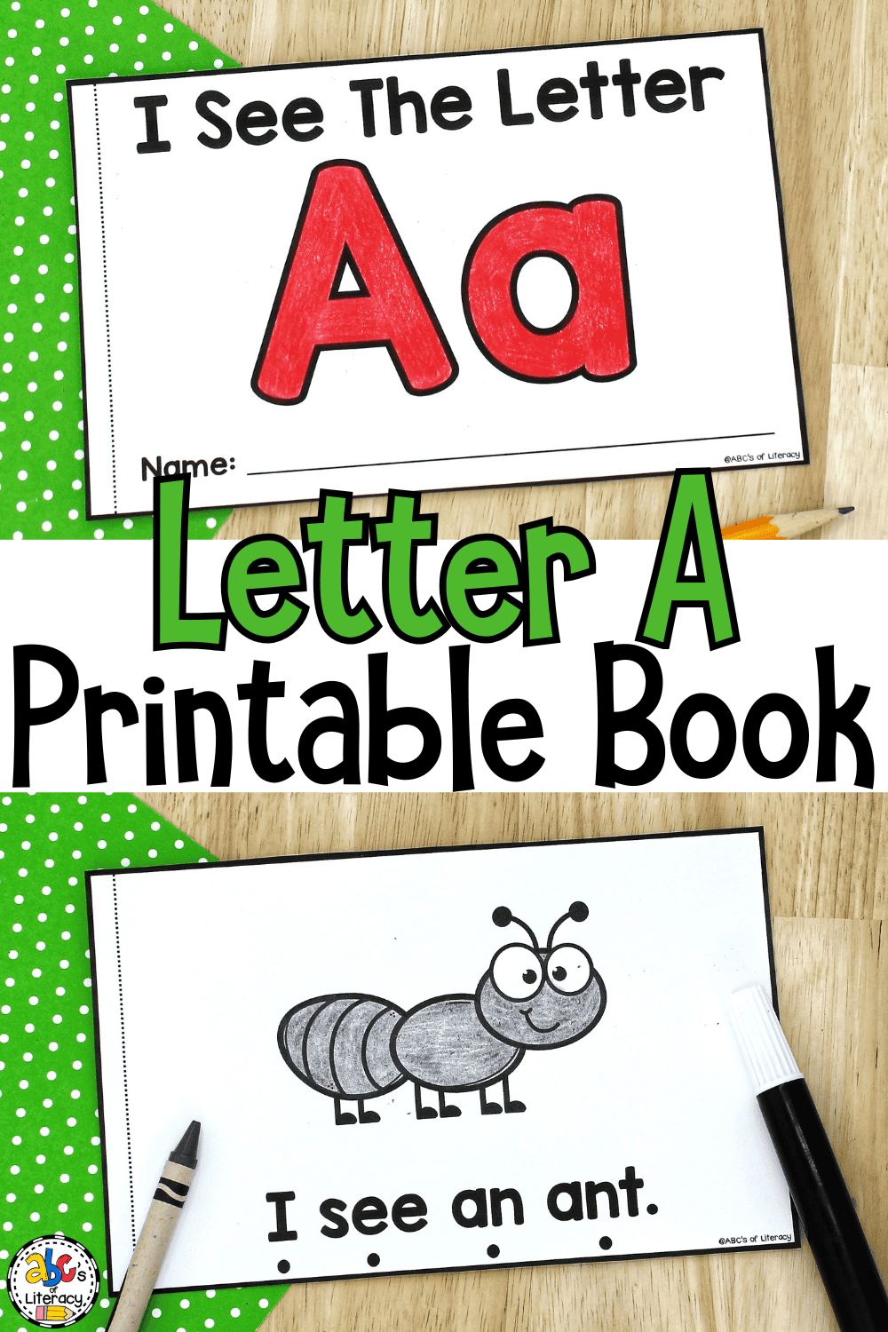Letter A Book