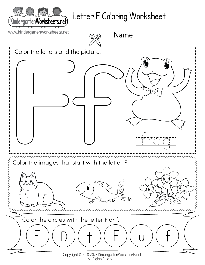 Free Printable Kindergarten Alphabet Worksheets Pdf