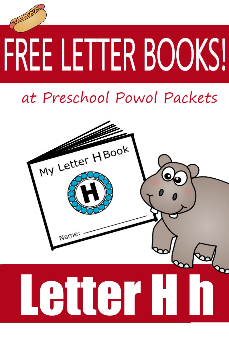 Letter H Free Printable Minibook Alphabet Series
