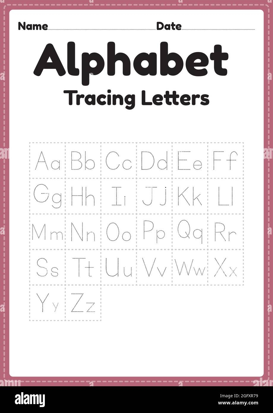 Letter Z Worksheets Hi res Stock Photography And Images Alamy