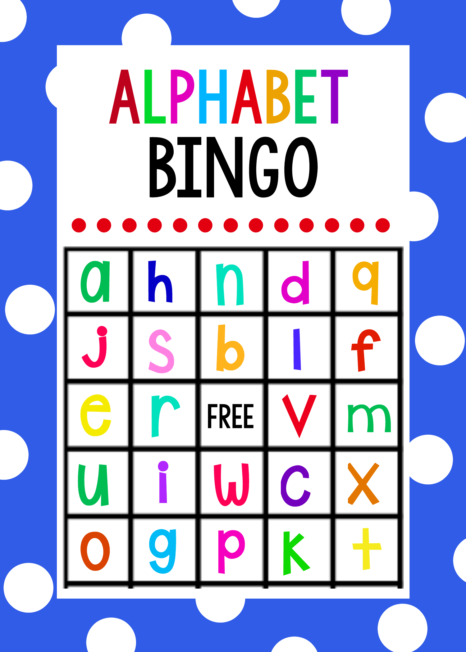 Lowercase Alphabet Bingo Game Crazy Little Projects Worksheets Library Lowercase Alphabet Bingo Game Crazy Little Projects Worksheets Library