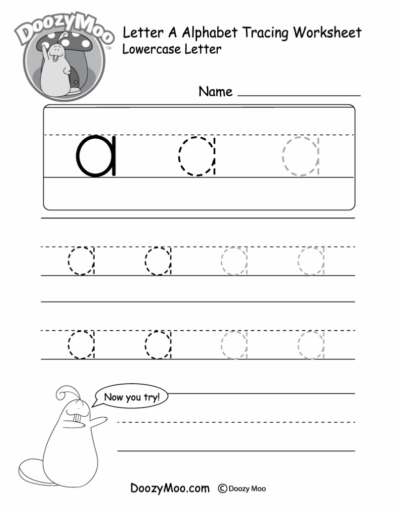 Free Printable Lowercase Alphabet Worksheets
