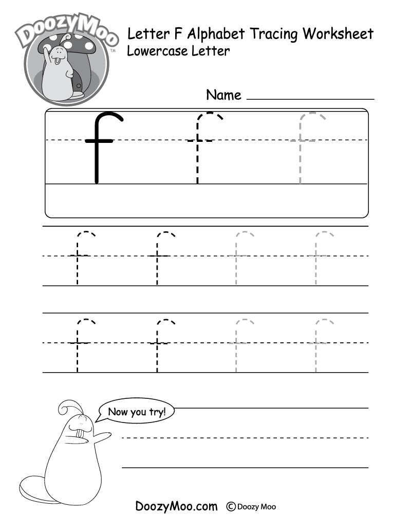 Free Printable Worksheets Tracing Alphabets