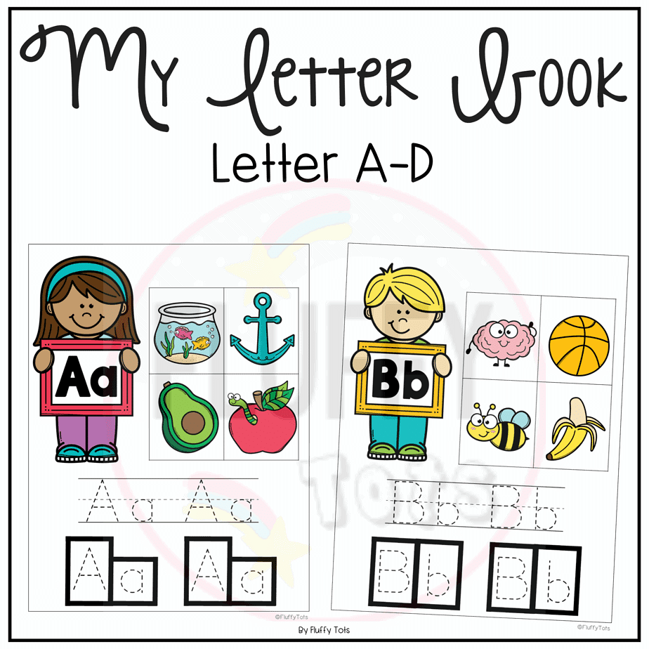Alphabet Books For Preschool Printable