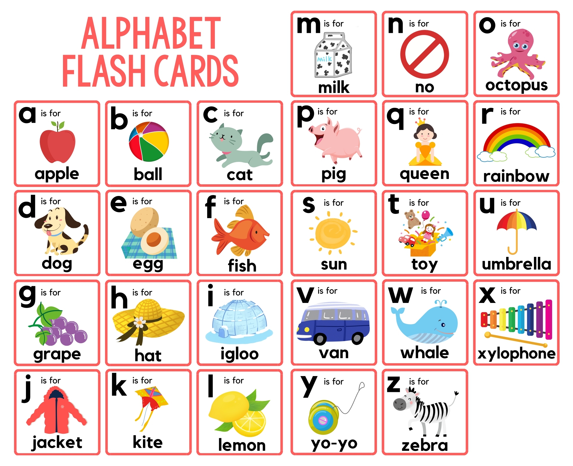Printable Abc Alphabet Printable Party Favors