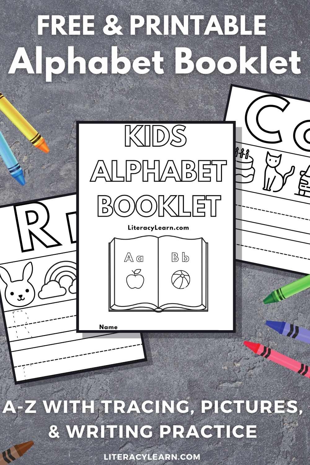 Printable Alphabet Book For Kids Free Download Literacy Learn Printable Alphabet Book For Kids Free Download Literacy Learn
