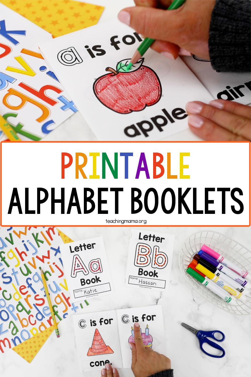 Printable Alphabet Booklets Teaching Mama
