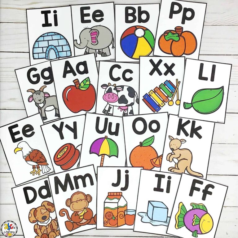 Printable Alphabet Posters