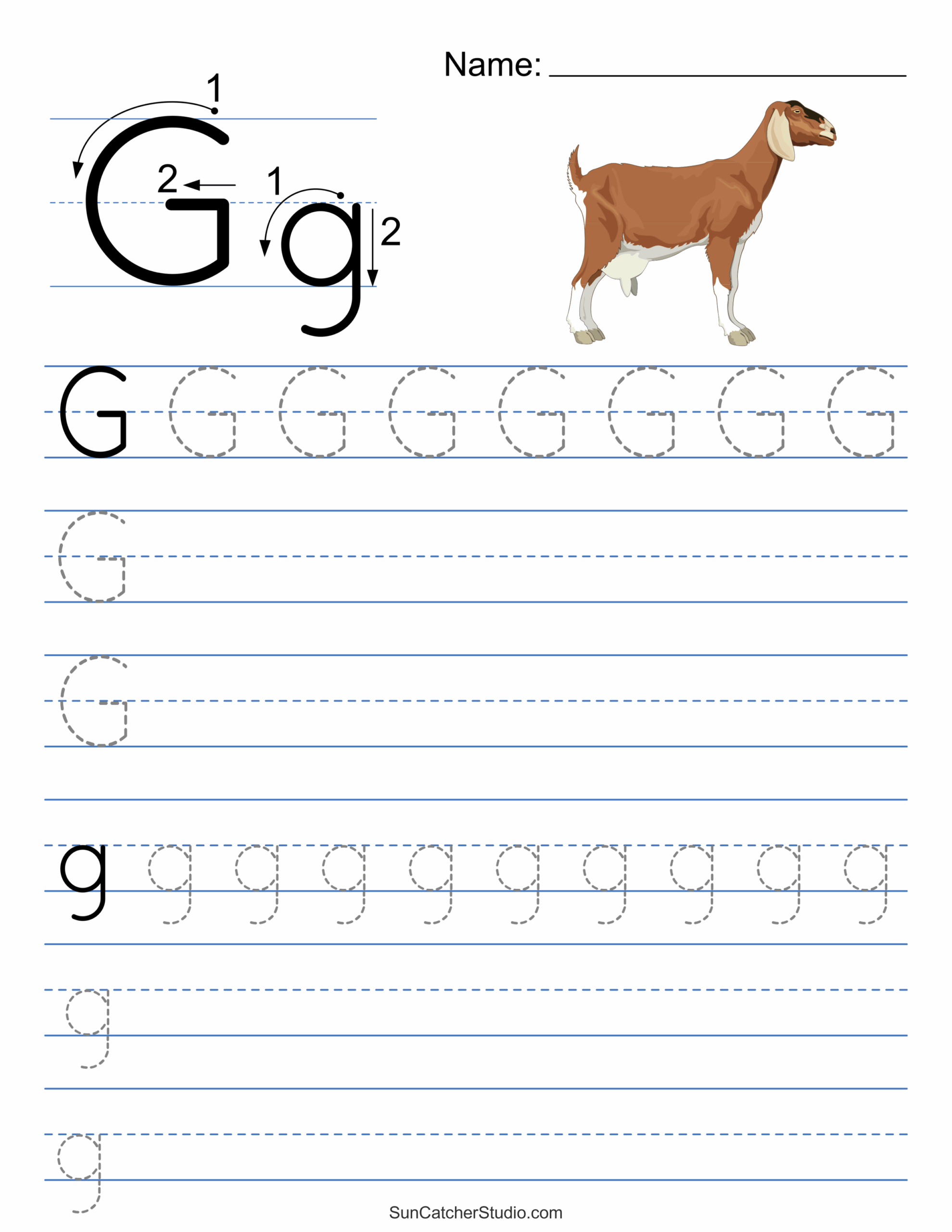 Handwriting Worksheets Whole Alphabet Free Printables