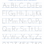 Free Printable Alphabet Writing Worksheets
