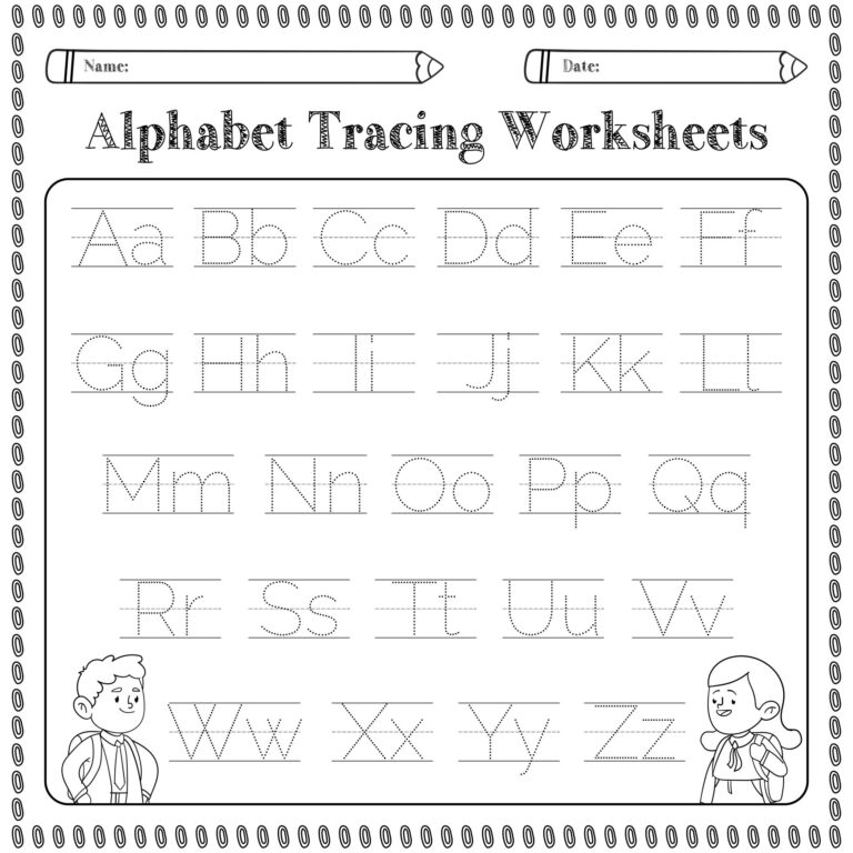 Worksheet Kindergarten Alphabet Worksheets Library